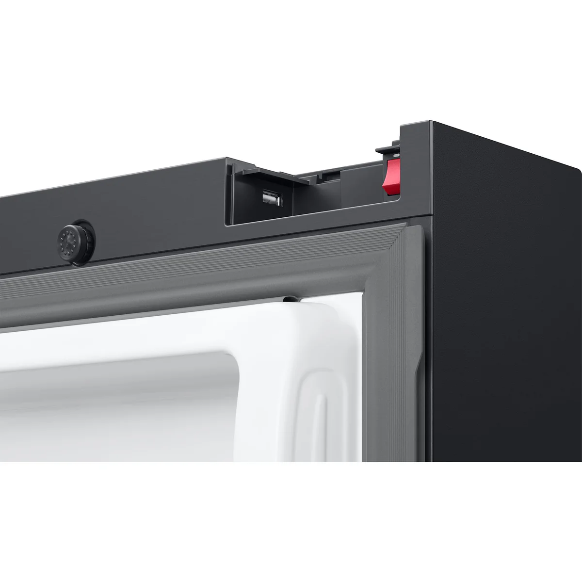 Samsung 36" 23 Cu.Ft. Bespoke AI 4-Door Counter-Depth French Door Refrigerator – Stainless Steel (RF90F23BECRAA) - Image 6