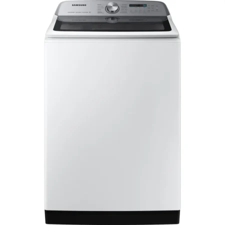 Samsung 6.0 cu.ft. Smart Top Load Washer with Super Speed – White (Model WA52DG5500AWUS)