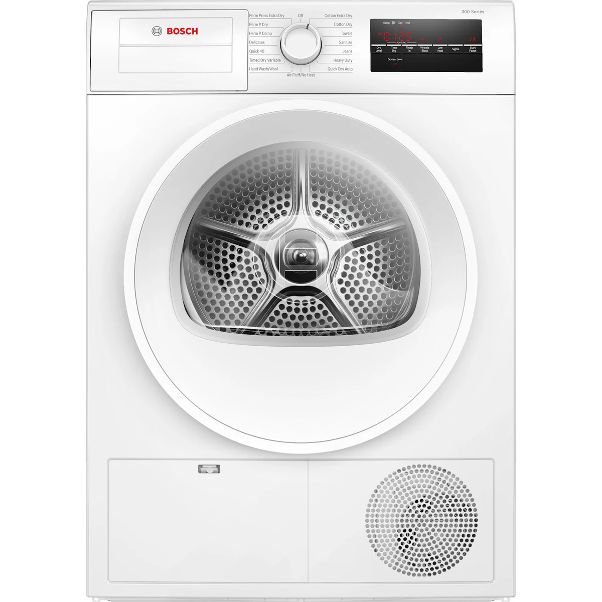 Bosch 4.0 cu.ft. Condensation Electric Dryer – White (Model WPA12100UC)