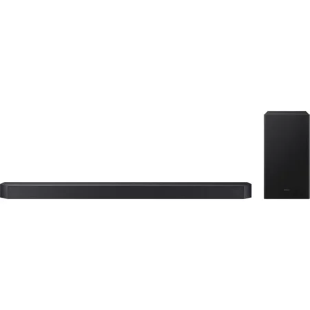 Samsung HW-Q600F-ZC 3.1.2 Ch Dolby Atmos Sound Bar with Wireless Subwoofer – Titan Black