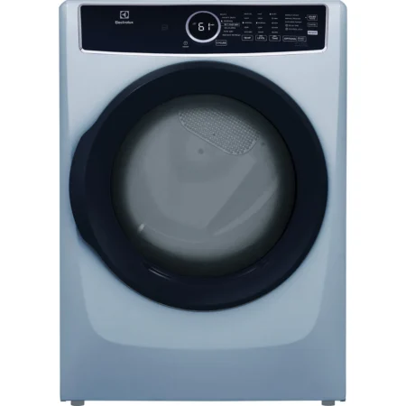 Electrolux 8.0 cu.ft. Front Load Gas Dryer with Steam & Instant Refresh – Glacier Blue (Model ELFG7437AG)