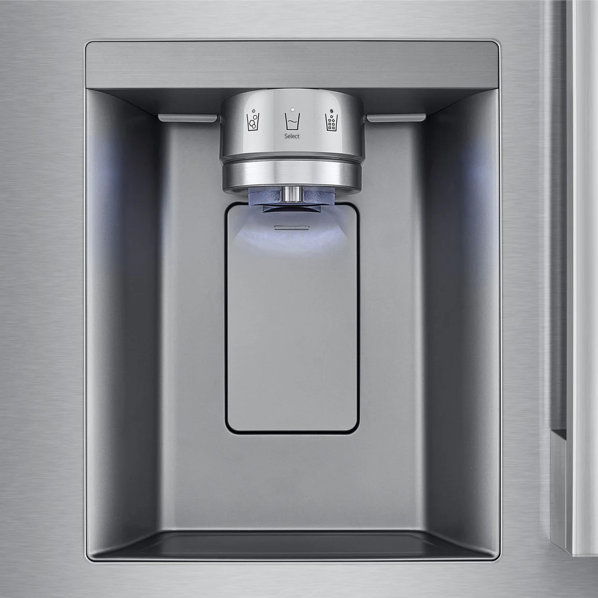 LG 25 Cu.Ft. French Door Refrigerator with External Ice & Water Dispenser – PrintProof™ Stainless Steel (LF25H6330S) - Image 2