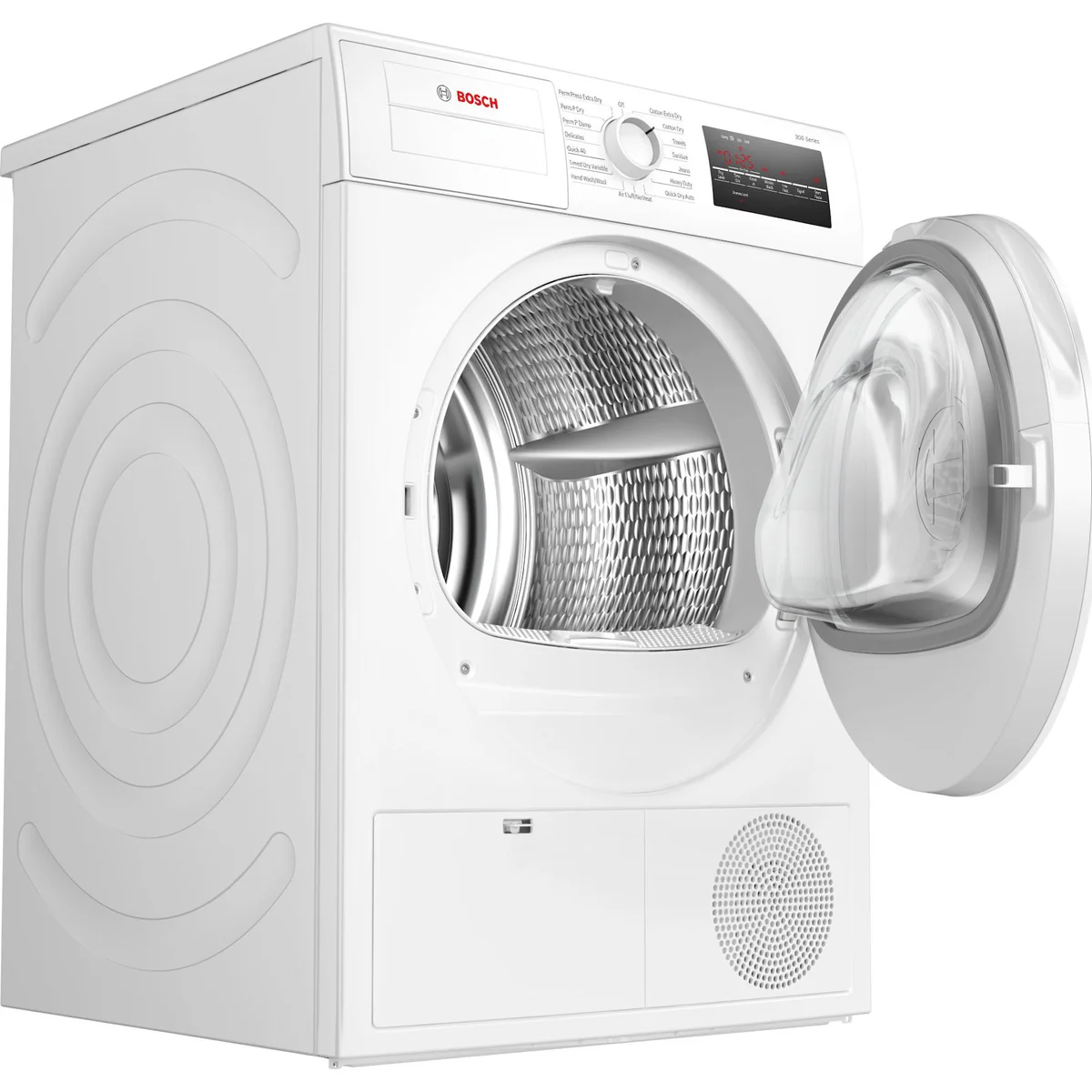 Bosch 4.0 cu.ft. Condensation Electric Dryer – White (Model WPA12100UC) - Image 2
