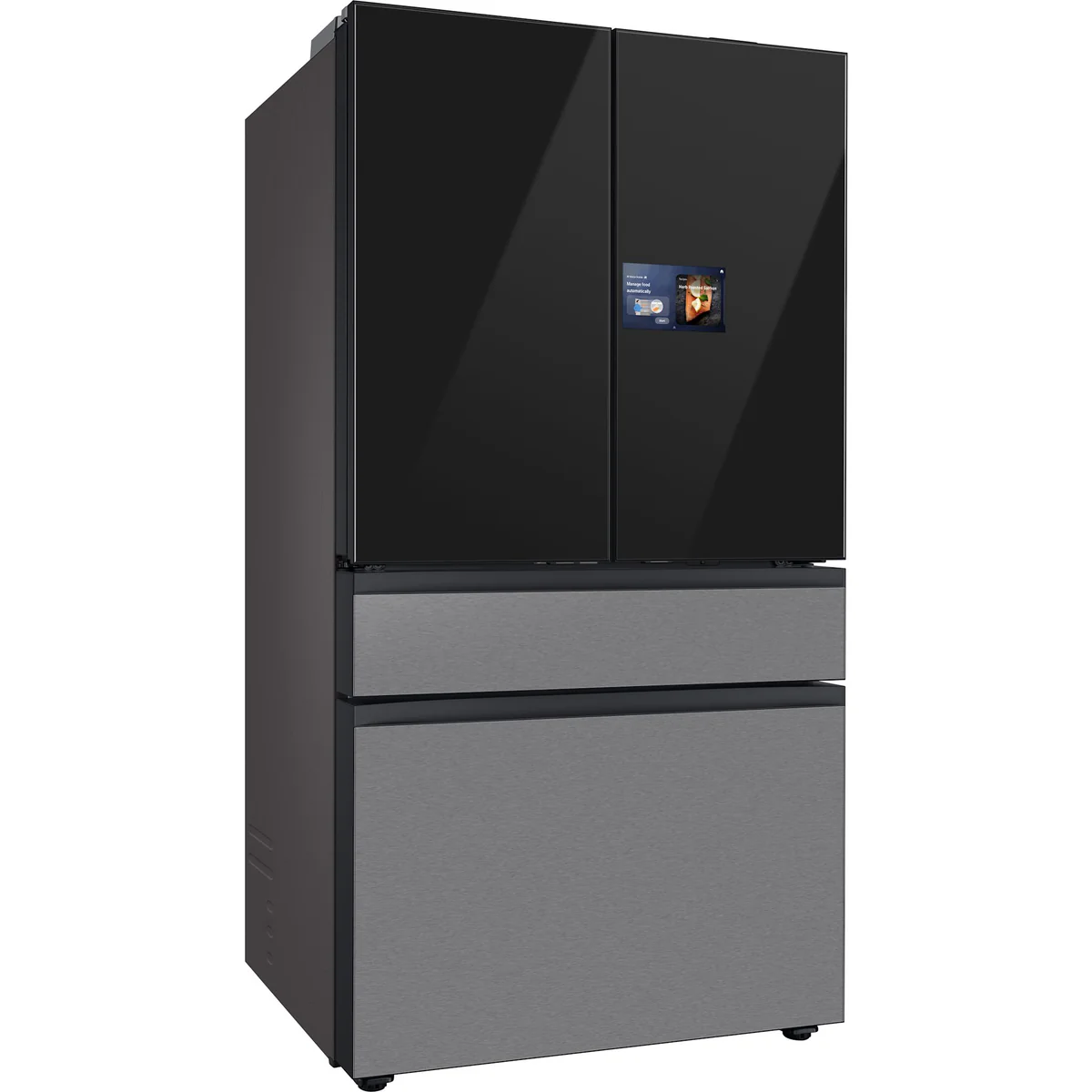 Samsung 36" 23 Cu.Ft. Bespoke AI 4-Door Counter-Depth French Door Refrigerator – Stainless Steel (RF90F23BECRAA) - Image 11