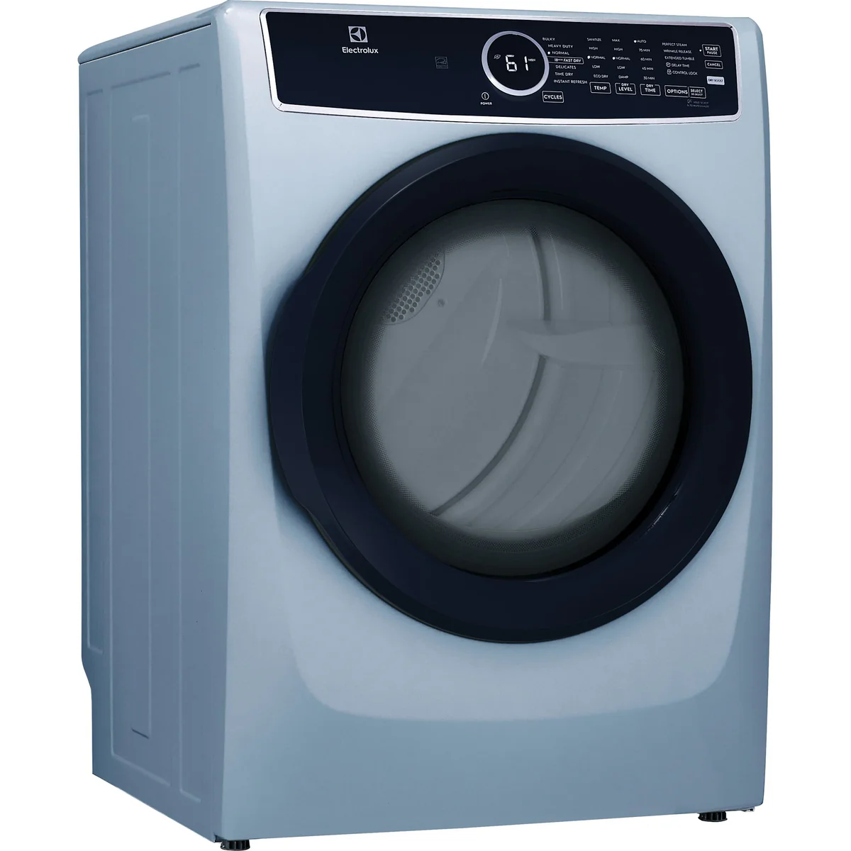 Electrolux 8.0 cu.ft. Front Load Gas Dryer with Steam & Instant Refresh – Glacier Blue (Model ELFG7437AG) - Image 6