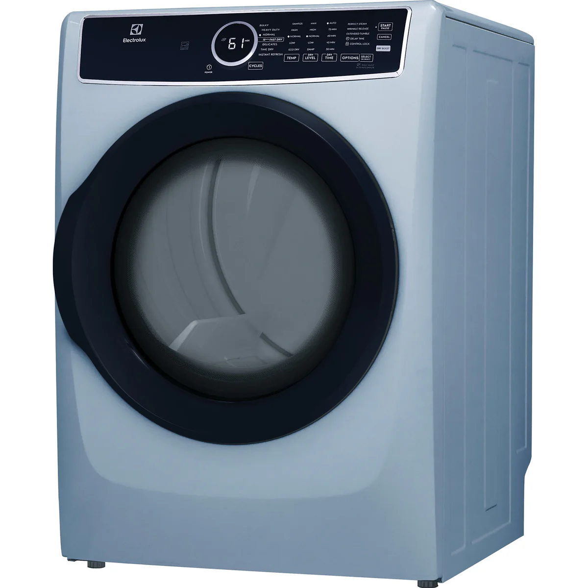 Electrolux 8.0 cu.ft. Front Load Gas Dryer with Steam & Instant Refresh – Glacier Blue (Model ELFG7437AG) - Image 2