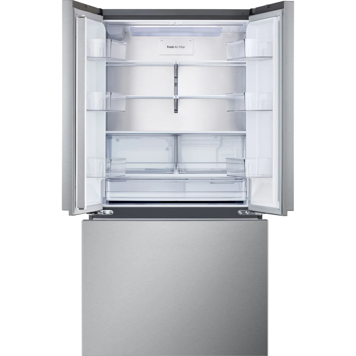 LG 25.1 Cu.Ft. 3-Door French Door Refrigerator with Internal Water Dispenser – PrintProof™ Stainless Steel (LF25Z6211S) - Image 9