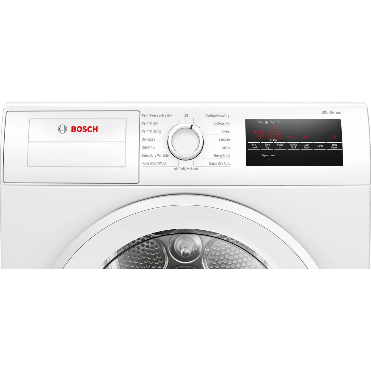 Bosch 4.0 cu.ft. Condensation Electric Dryer – White (Model WPA12100UC) - Image 4