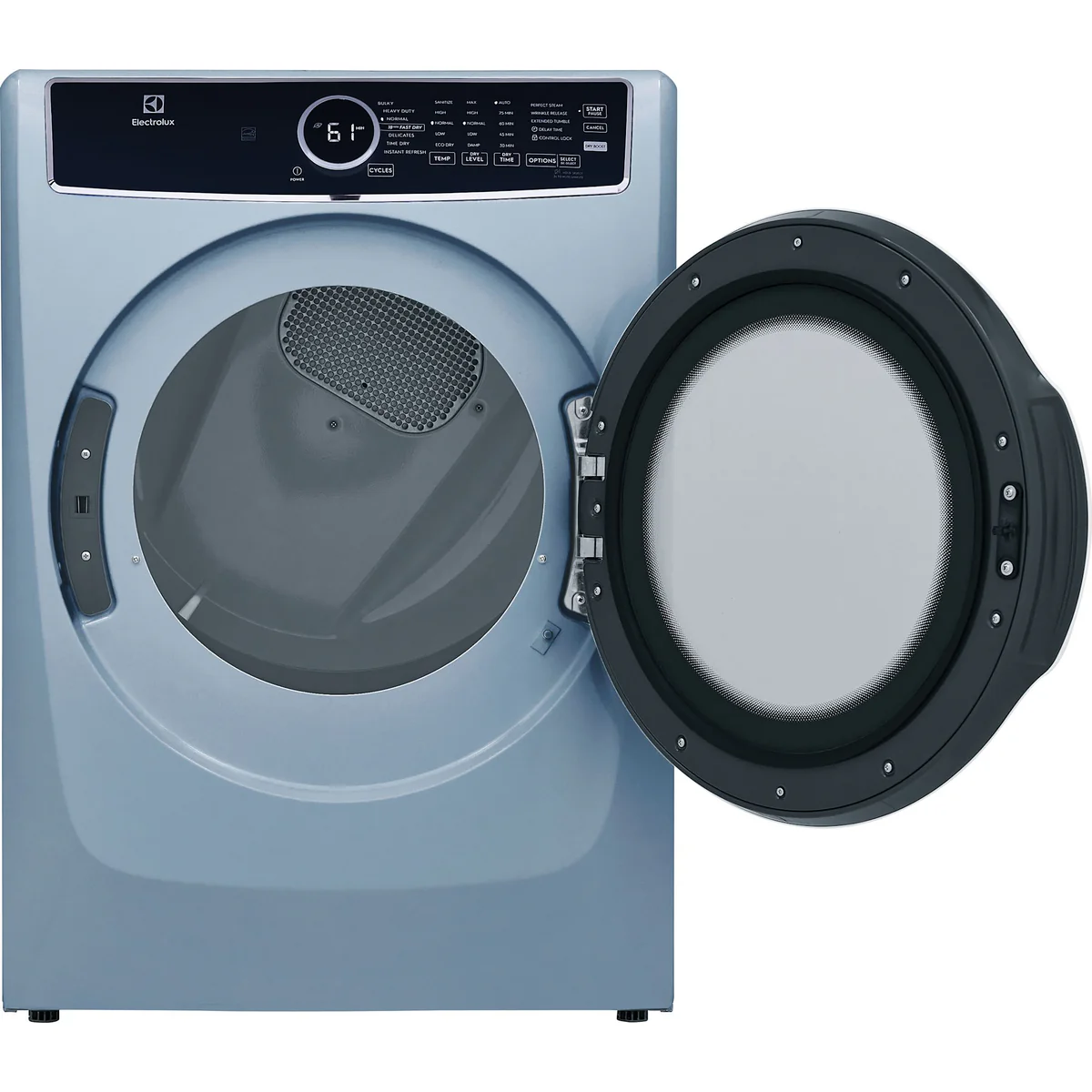 Electrolux 8.0 cu.ft. Front Load Gas Dryer with Steam & Instant Refresh – Glacier Blue (Model ELFG7437AG) - Image 3