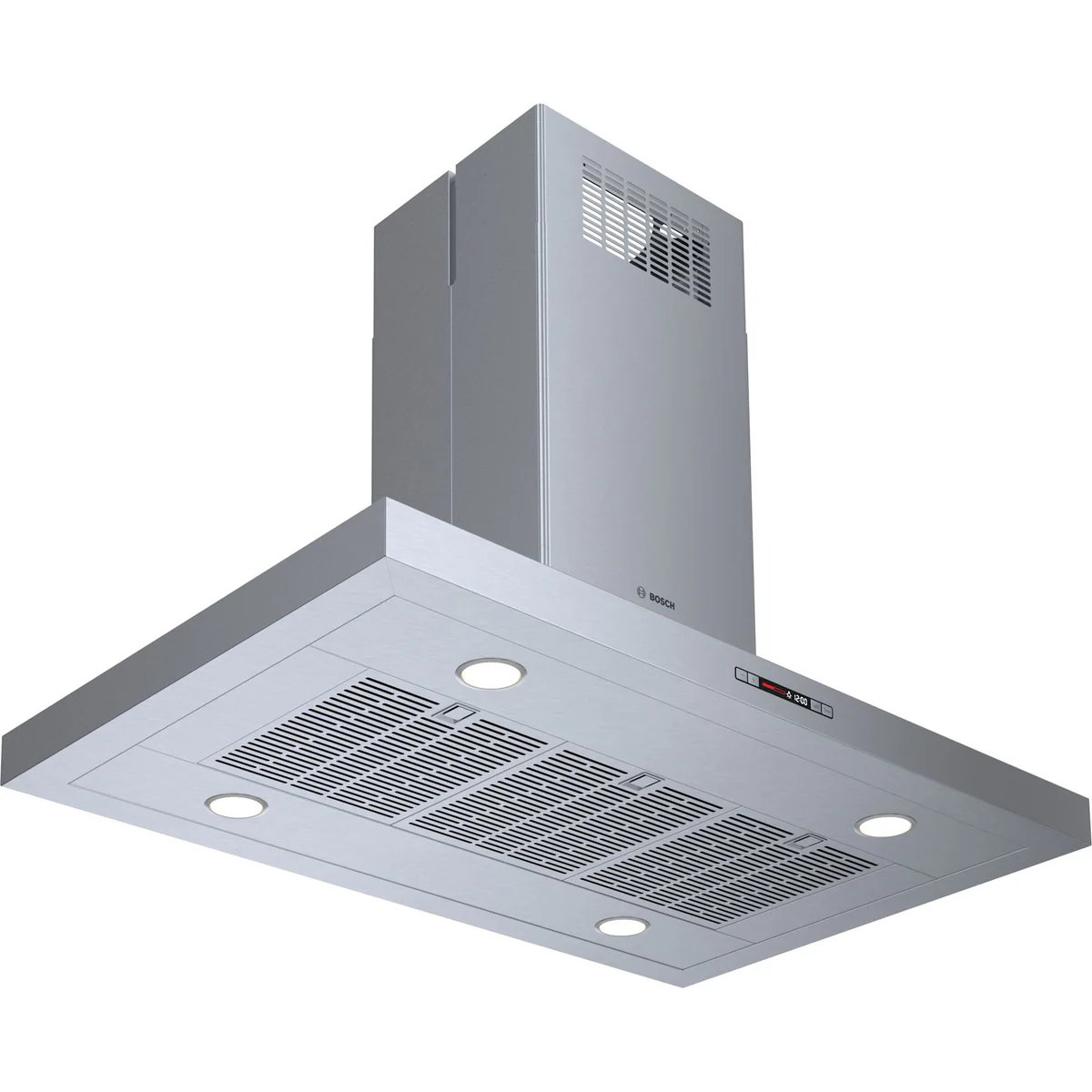Bosch 45" 600 CFM Island Range Hood with LCD Touch Controls – Stainless Steel (HIB82651UC) - Image 4